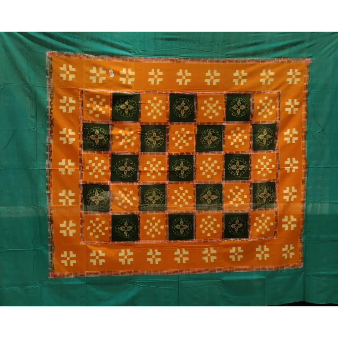 Classic Sambalpuri King-Size Bedsheet