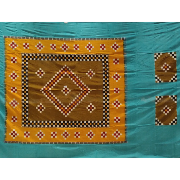 Classic Sambalpuri King-Size Bedsheet