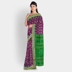 Sambalpuri Silk Saree - Paper Design