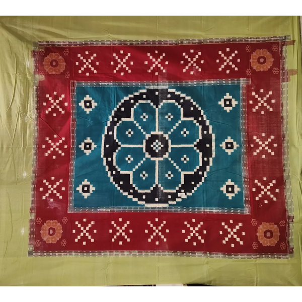 Classic Sambalpuri King-Size Bedsheet
