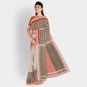 Sambalpuri Silk Saree - Bandha
