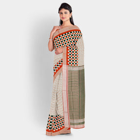 Sambalpuri Silk Saree - Bandha
