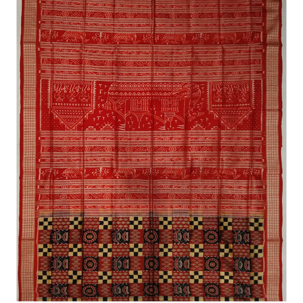 Sambalpuri Silk Saree - Sapta