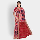 Sambalpuri Silk Saree - Box Pattern Sapta