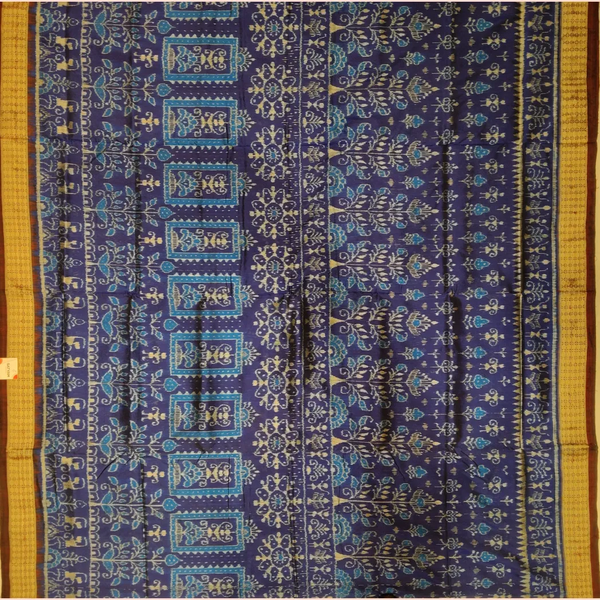 Sambalpuri Silk Saree - Paper Design