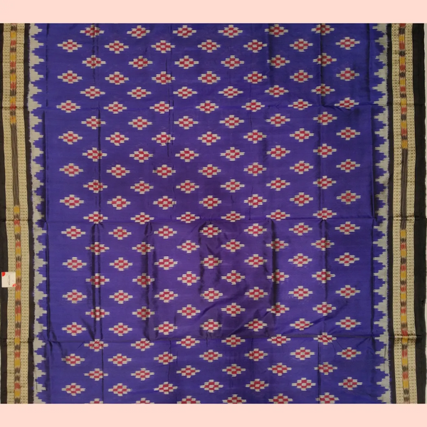 Sambalpuri Silk Saree - Body Sapta Design
