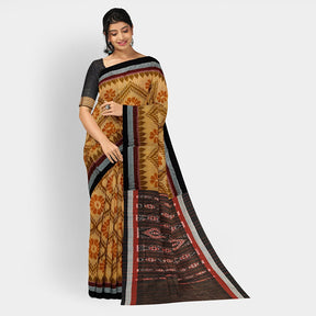 Sambalpuri Cotton Saree - Paper Design