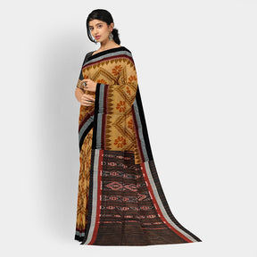 Sambalpuri Cotton Saree - Paper Design