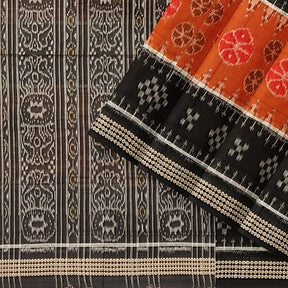 Sambalpuri Cotton Saree - Bandha Design