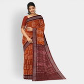 Sambalpuri Cotton Saree - Bandha Design