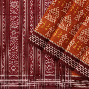 Sambalpuri Cotton Saree - Bandha Design