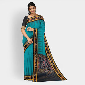 Sambalpuri Cotton Saree - Dhadi Sapta