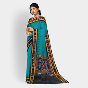 Sambalpuri Cotton Saree - Dhadi Sapta