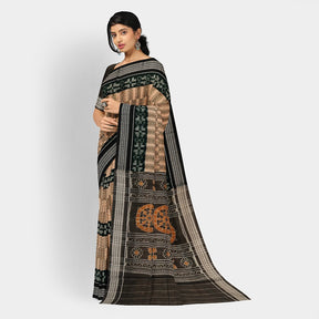 Sambalpuri Cotton Saree - Bandha Design