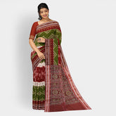 Sambalpuri Cotton Saree - Bandha Design