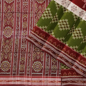 Sambalpuri Cotton Saree - Bandha Design