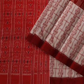 Sambalpuri Cotton Saree - Half/Half Design