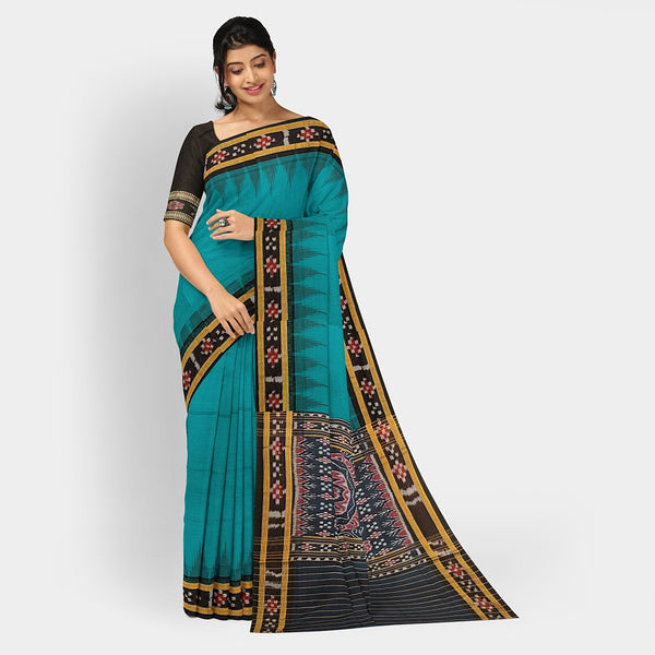 Sambalpuri Cotton Saree - Dhadi Sapta