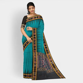 Sambalpuri Cotton Saree - Dhadi Sapta