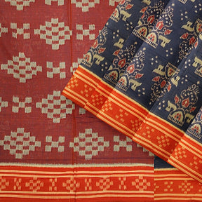 Sambalpuri Cotton Saree - Bandha Design