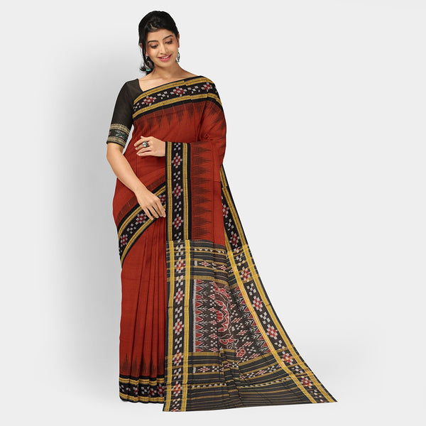 Sambalpuri Cotton Saree - Dhadi Sapta