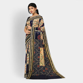 Sambalpuri Cotton Saree - Bandha Design