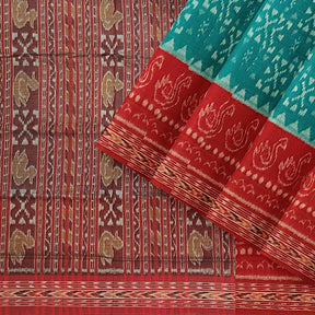 Sambalpuri Cotton Saree - Bandha Design