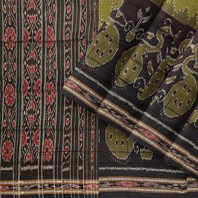 Sambalpuri Cotton Saree - Bandha Design