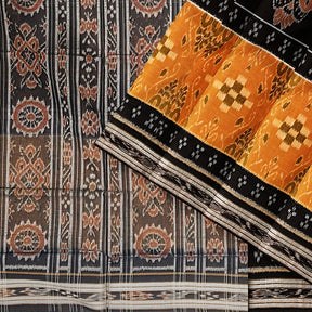 Sambalpuri Cotton Saree - Bandha Design