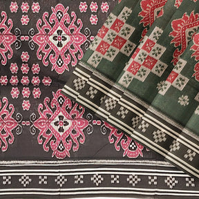 Sambalpuri Cotton Saree - Bandha Design