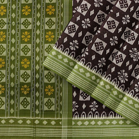 Sambalpuri Cotton Saree - Bandha Design