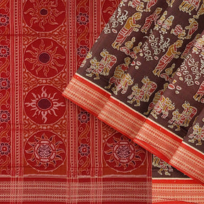 Sambalpuri Cotton Saree - Nuakhai Design