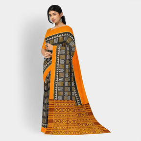 Sambalpuri Cotton Saree - Paper Design