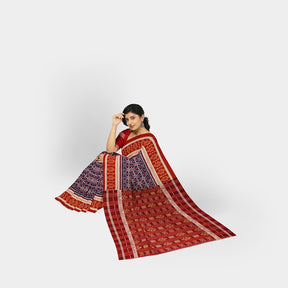 Sambalpuri Cotton Saree - Bandha Design