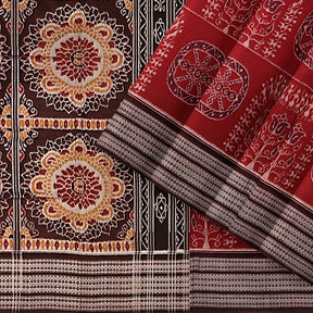 Sambalpuri Cotton Saree - Bandha Design