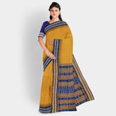 Sambalpuri Silk Saree - Plain Buti
