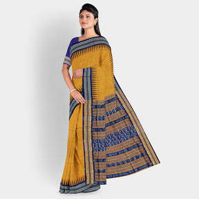 Sambalpuri Silk Saree - Plain Buti