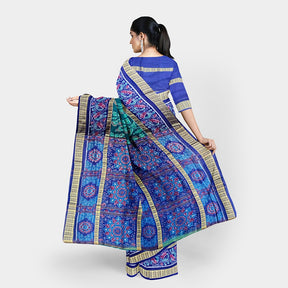 Sambalpuri Cotton Saree - 6 Border