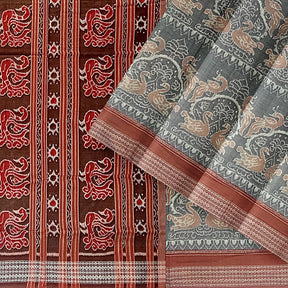 Sambalpuri Cotton Saree - Paper Design