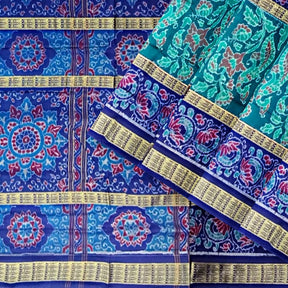 Sambalpuri Cotton Saree - 6 Border