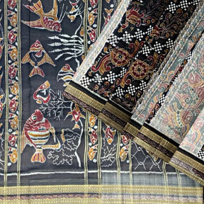 Sambalpuri Cotton Saree - Bandha