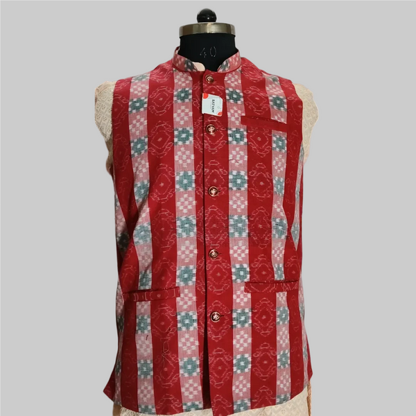 Sambalpuri Modi Jacket- Sapta
