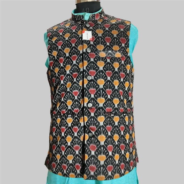 Sambalpuri Modi Jacket - Paper Design