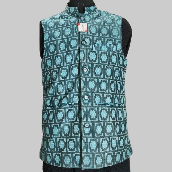 Sambalpuri Modi Jacket -Paper Design