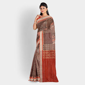 Sambalpuri Silk Saree - Paper Design