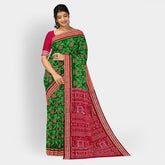 Sambalpuri Silk Saree - Paper Design