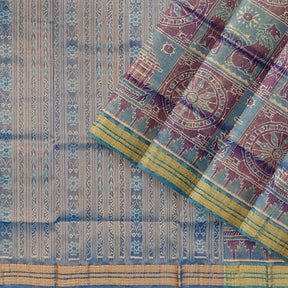 Sambalpuri Silk Saree - Tissue Konark