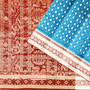 Sambalpuri Silk Saree - Dhadi Sapta Bandha Design