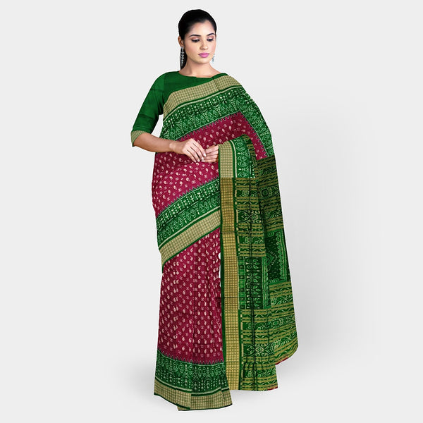 Sambalpuri Silk Saree - Bandha