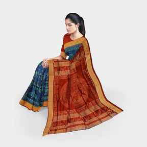 Sambalpuri Silk Saree - Bandha